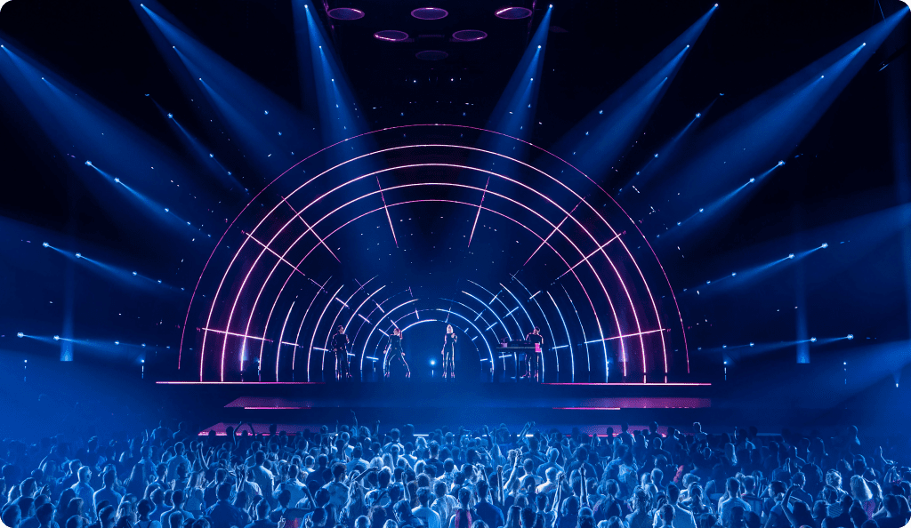 Entrada a Abba Voyage en Londres